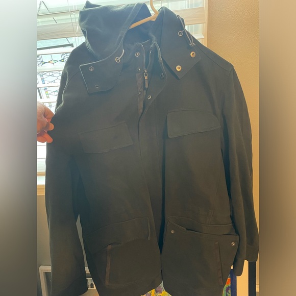 Cole Haan Mens Winter Dark Green Jacket XL - Picture 1 of 3
